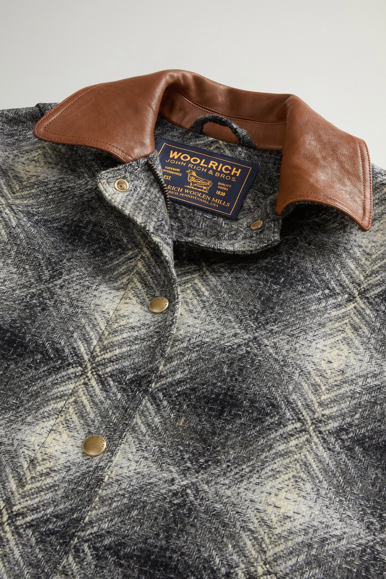 AZTEC MOON BARN COAT White photo 6 | Woolrich