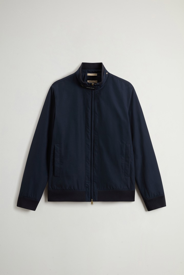 SPRING LEWIS BOMBER Blue photo 5 | Woolrich