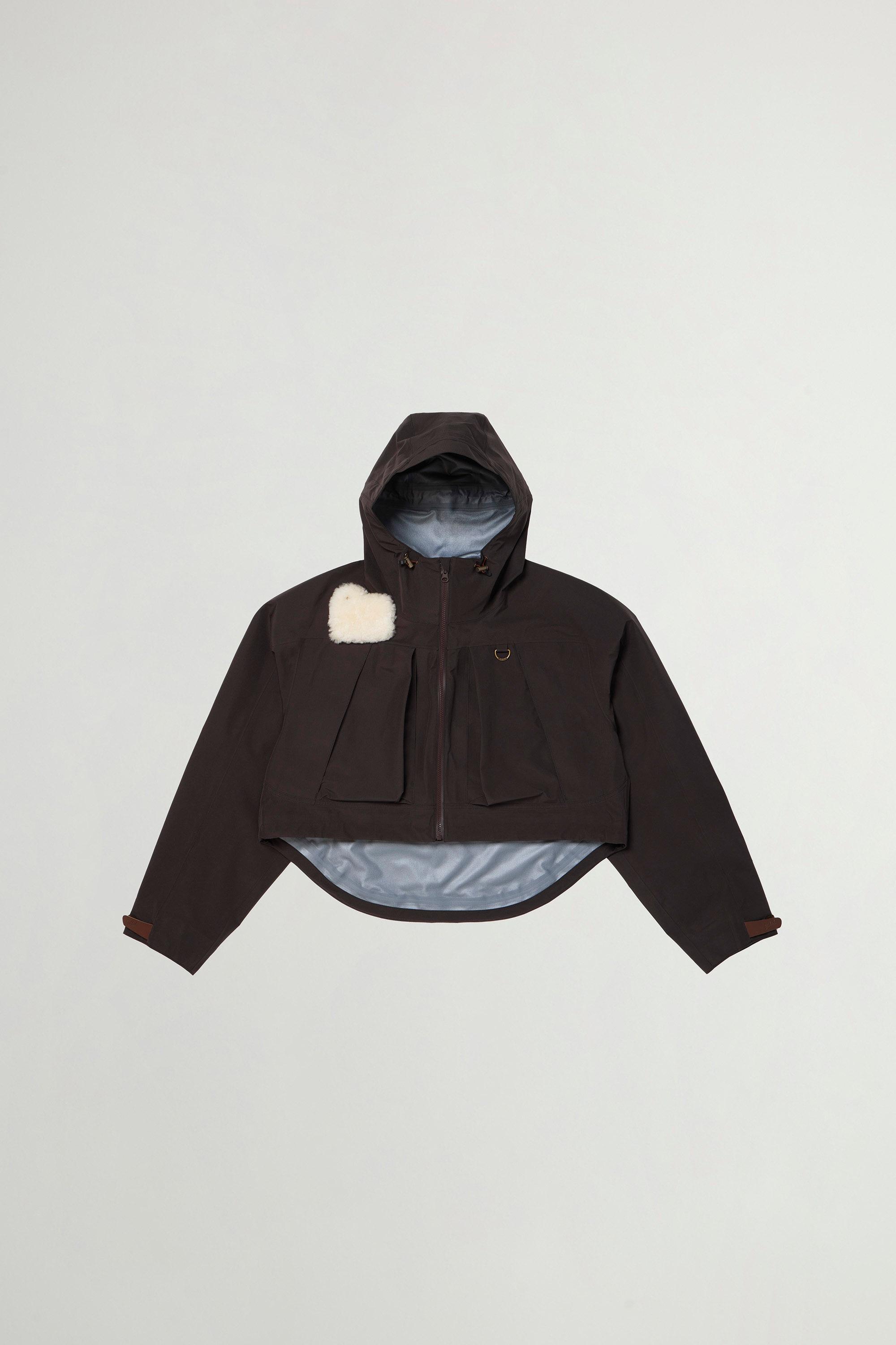 Waterproof Jacket in Recycled Three-Layered GORE-TEX Fabric Gray photo 1 | Woolrich