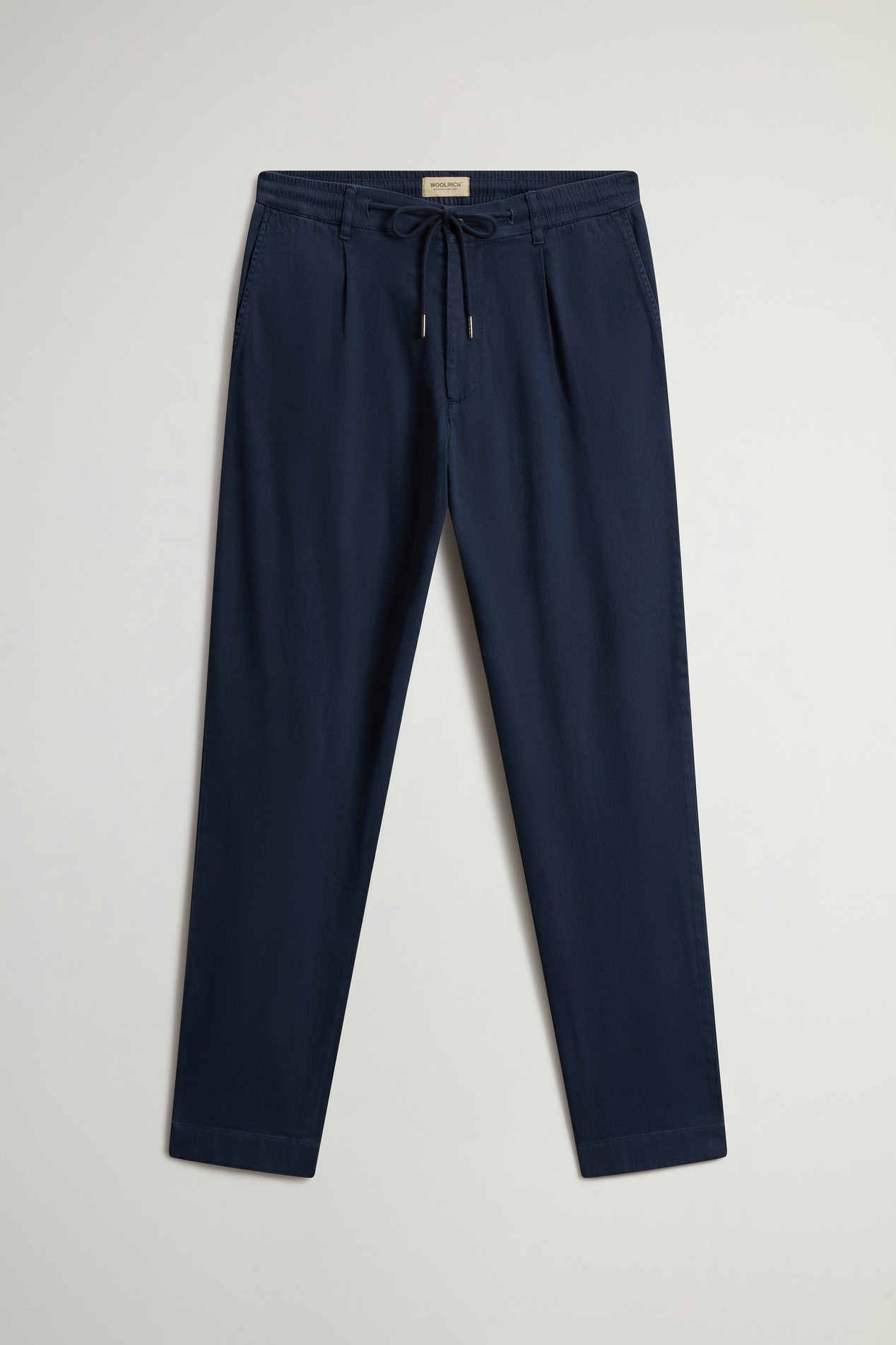 LINEN BLEND MILTON PANT GD Blue photo 1 | Woolrich