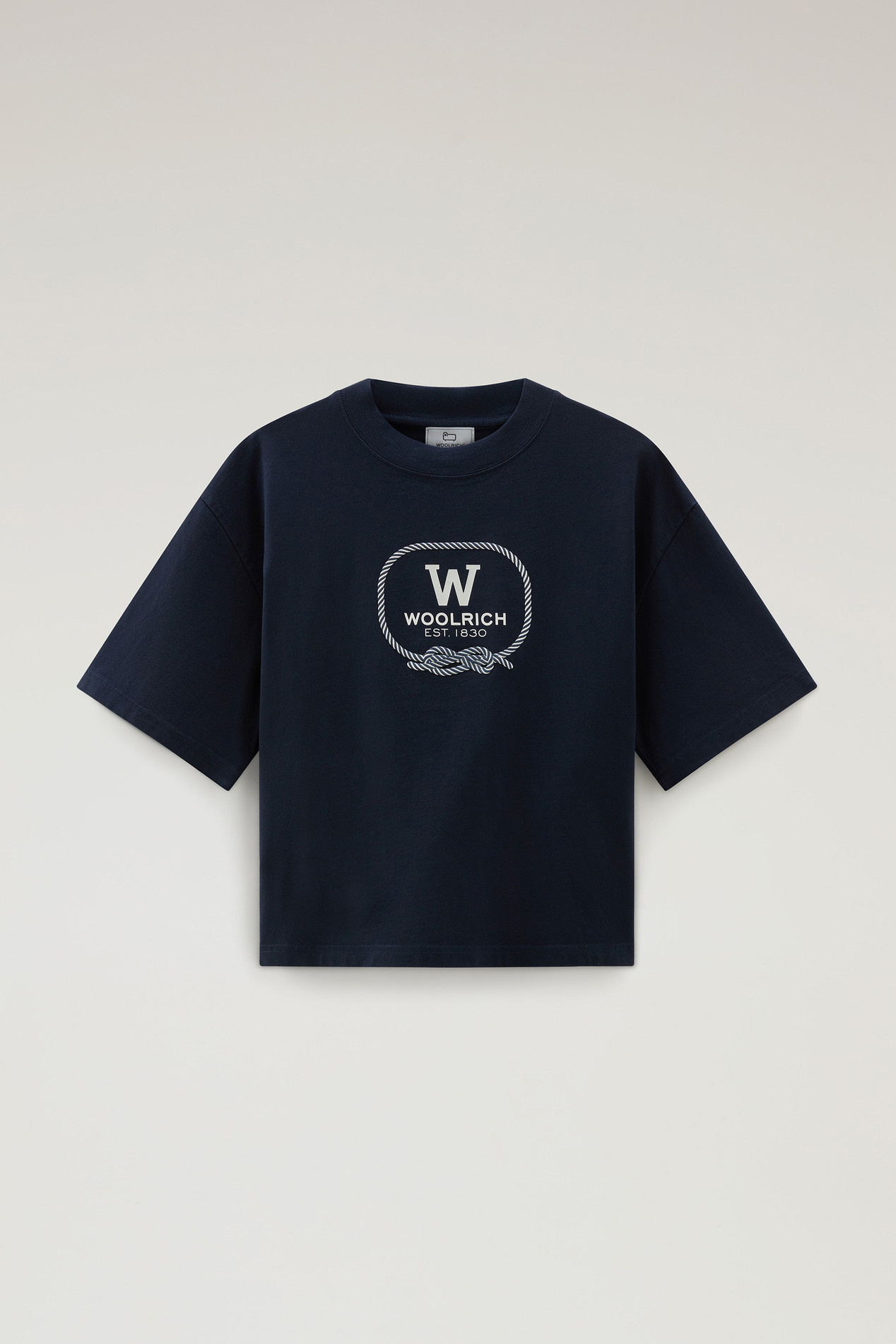 GRAPHIC T-SHIRT Blue photo 1 | Woolrich