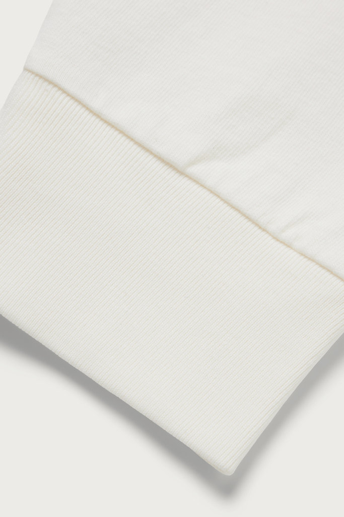 Long-Sleeved T-Shirt in Pure Cotton - One Of These Days / Woolrich White photo 4 | Woolrich