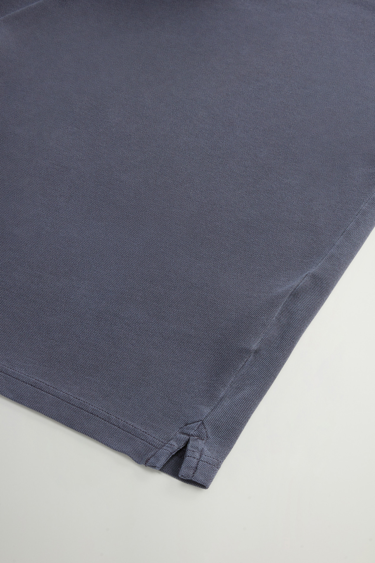 Stückgefärbtes Mackinack-Polo aus Stretch-Baumwoll-Piquet Blau photo 7 | Woolrich