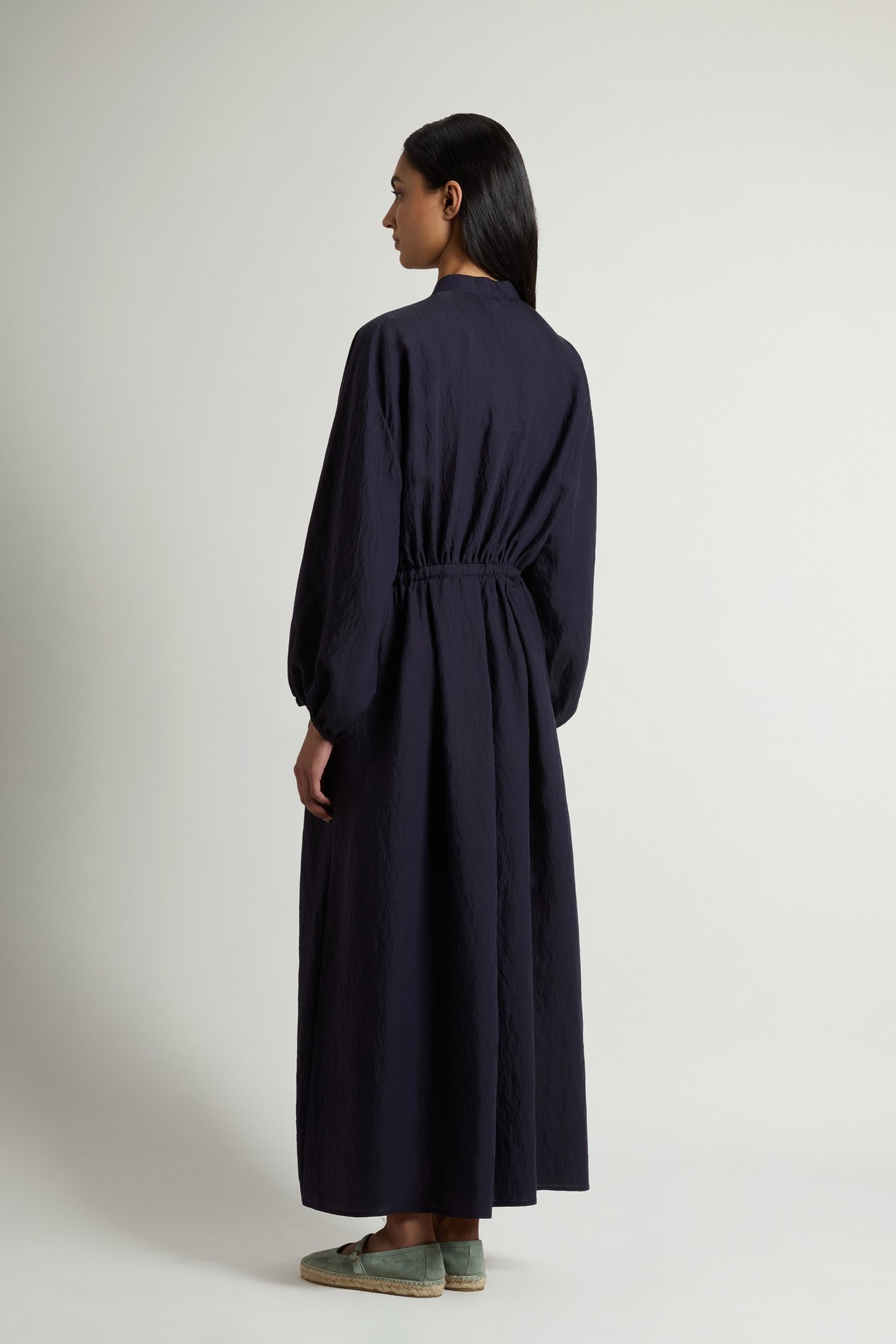 FLUID SHIRT DRESS Blue photo 3 | Woolrich