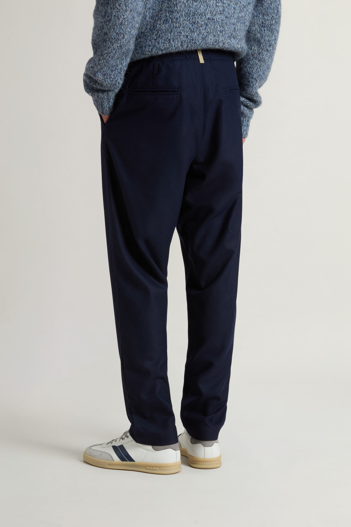 WOOL FLANNEL MILTON PANT Blue photo 2 | Woolrich