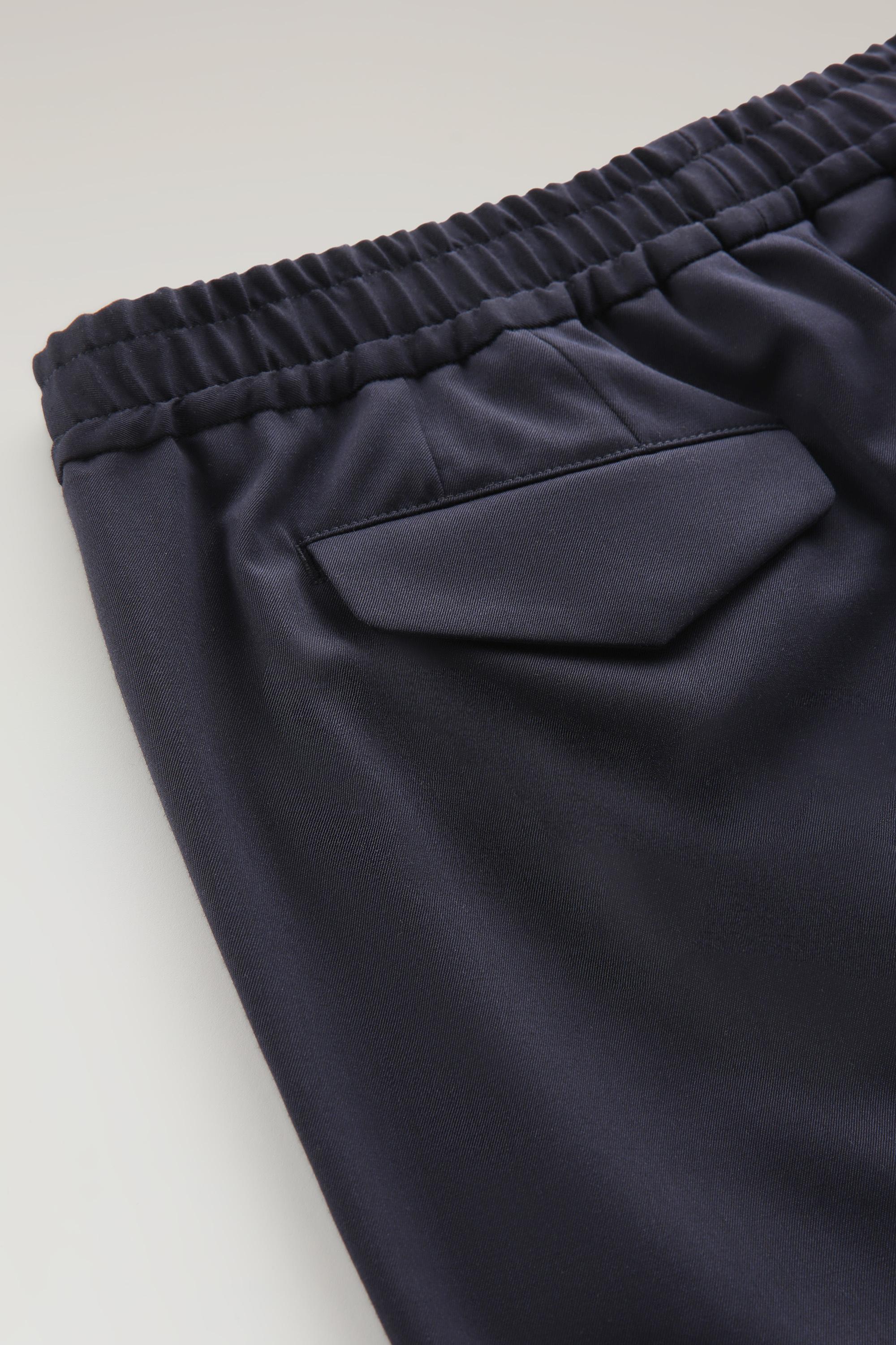 Commuting Pants in Eco-Comfort Wool Blend Blue photo 7 | Woolrich