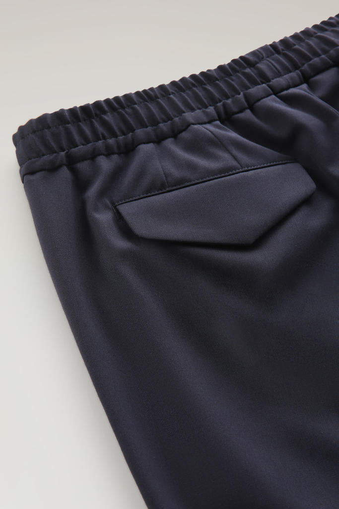 Commuting Pants in Eco-Comfort Wool Blend Blue photo 7 | Woolrich