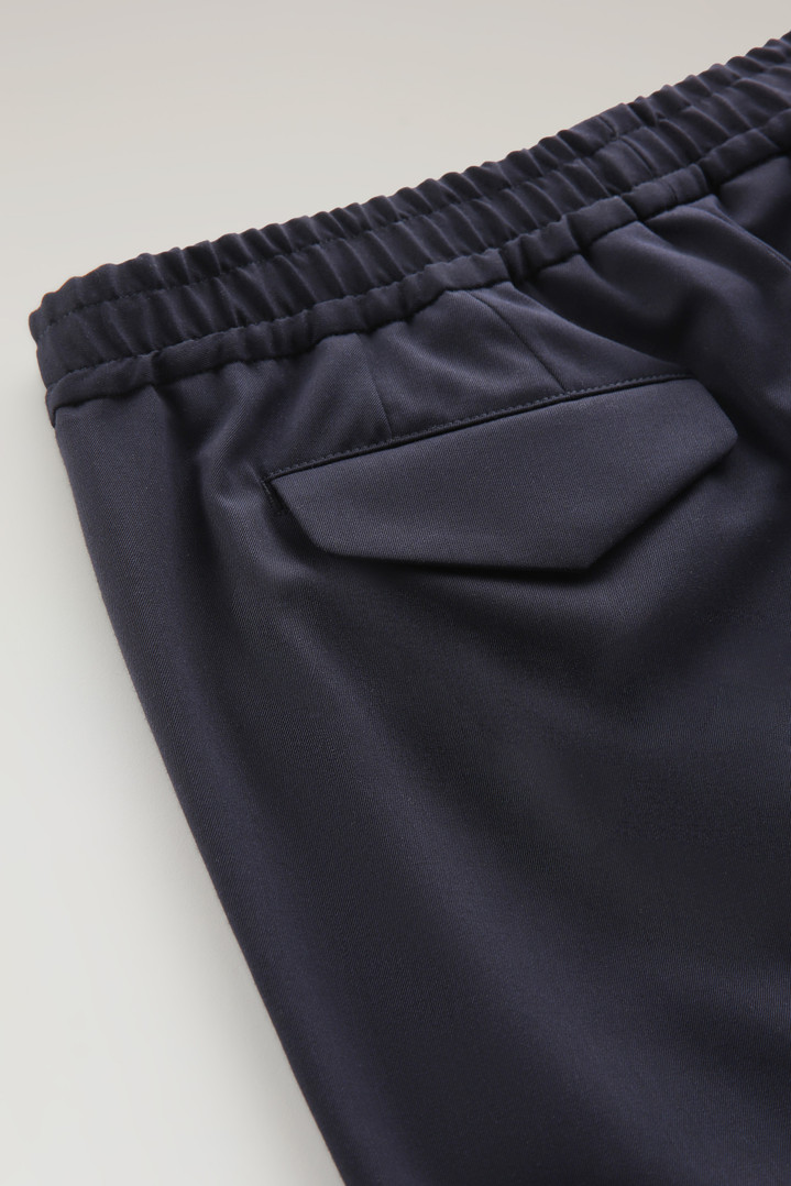 Commuting Pants in Eco-Comfort Wool Blend Blue photo 7 | Woolrich