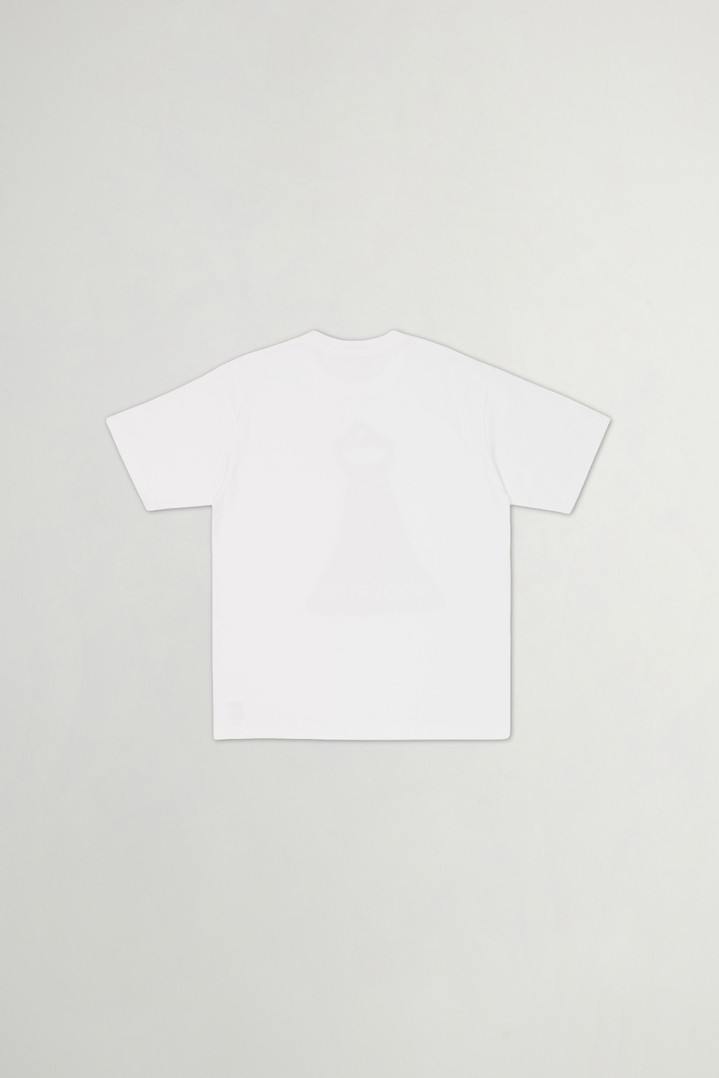 Bell T-Shirt in Pure Cotton White photo 2 | Woolrich