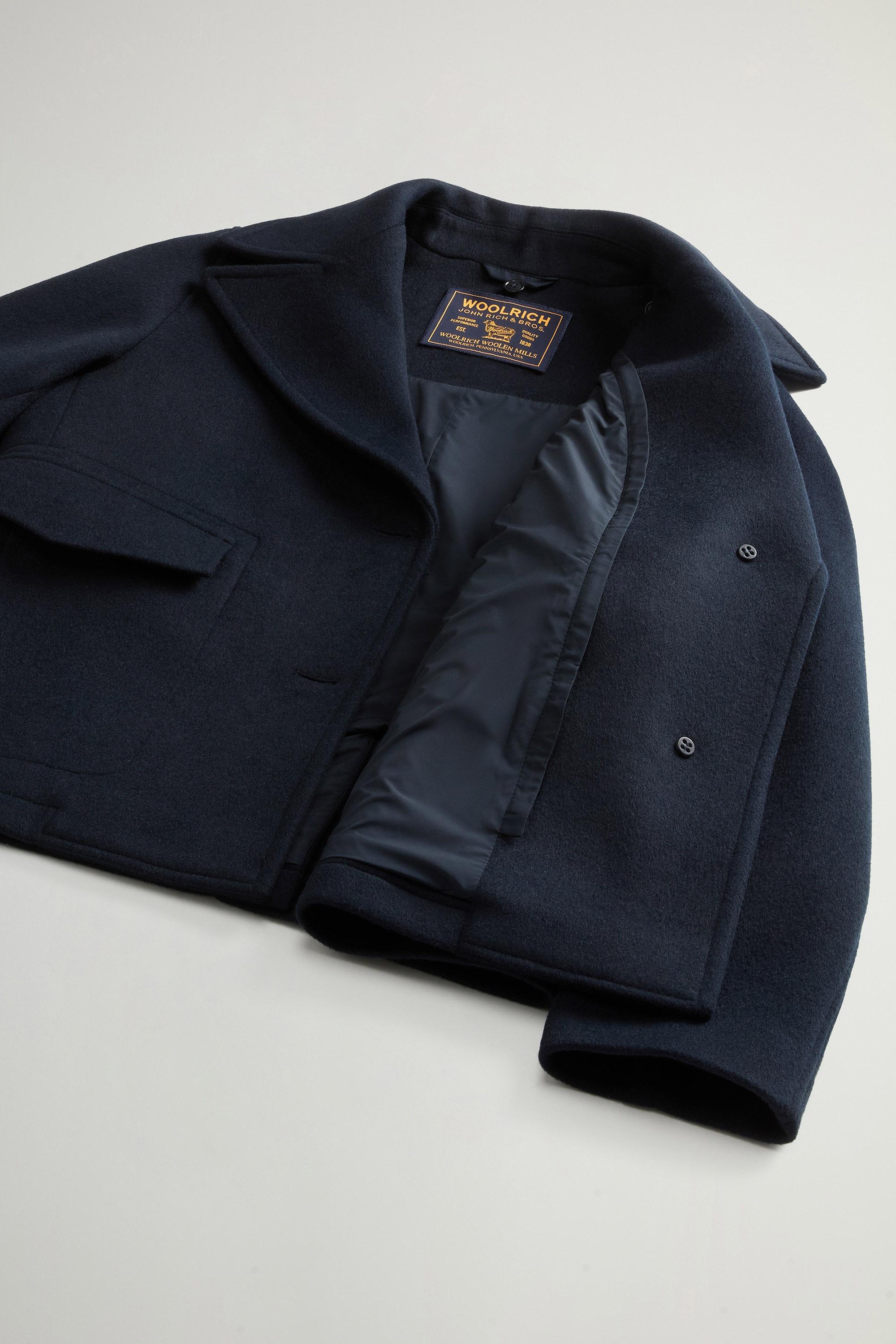 MELTON WOOL 2IN1 PEACOAT Blue photo 10 | Woolrich