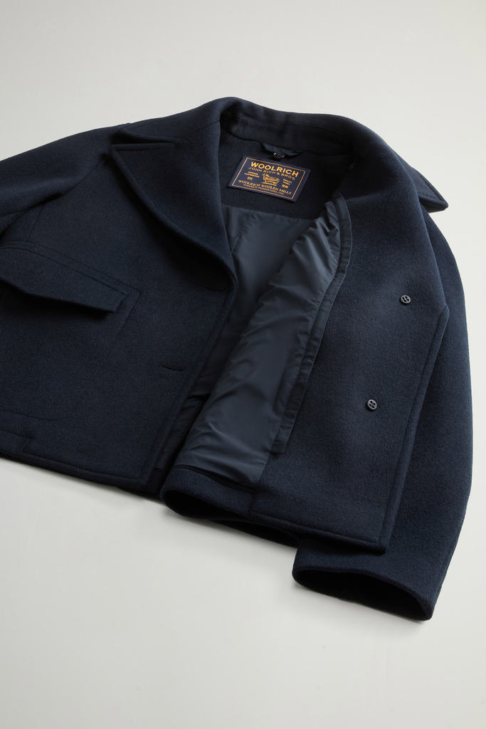 MELTON WOOL 2IN1 PEACOAT Blue photo 10 | Woolrich