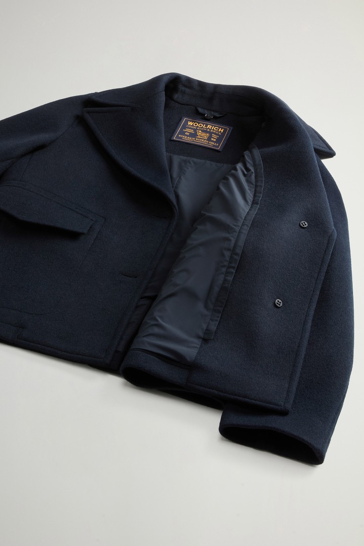 MELTON WOOL 2IN1 PEACOAT Blue photo 10 | Woolrich