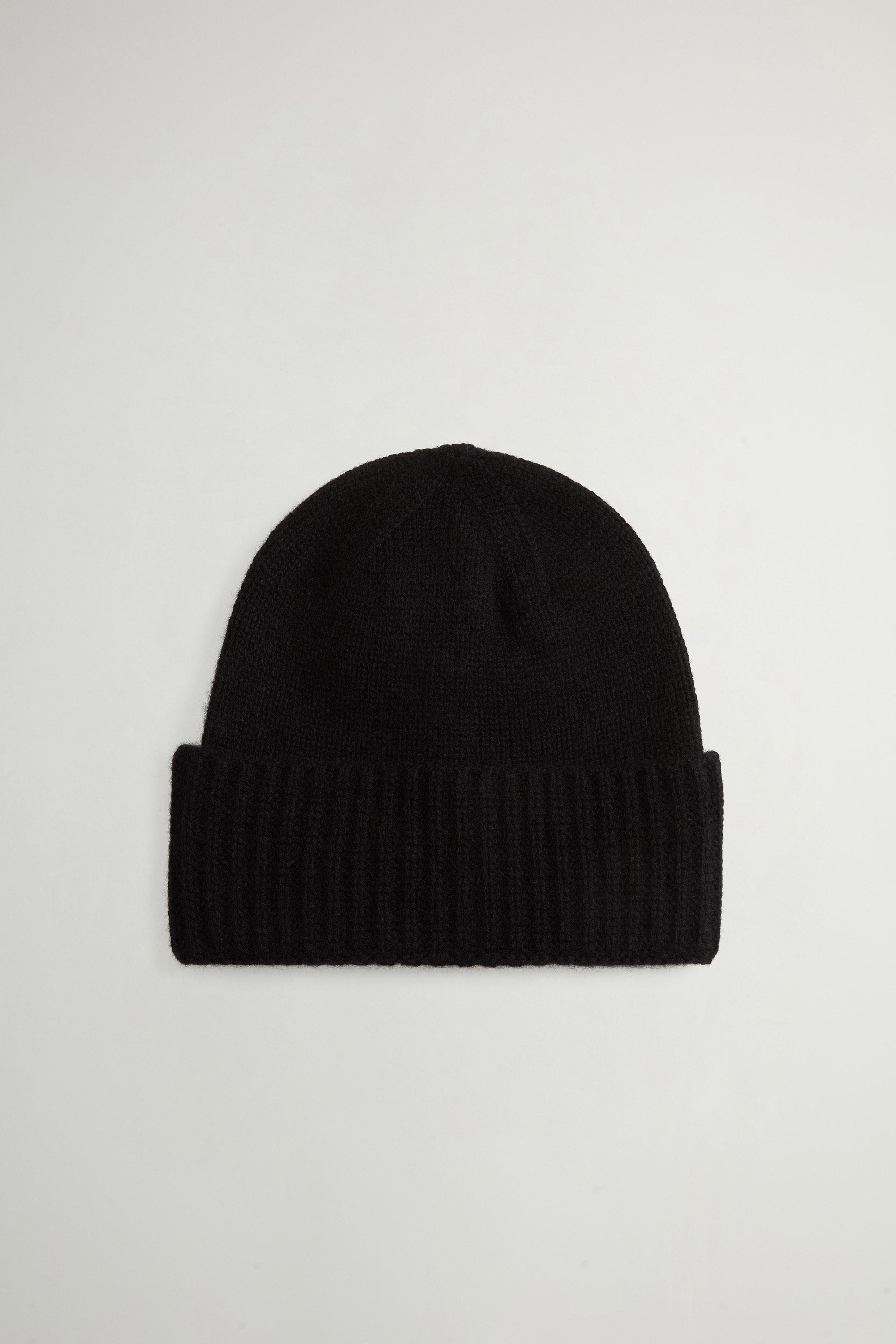 Bonnet en pur cachemire Noir photo 1 | Woolrich