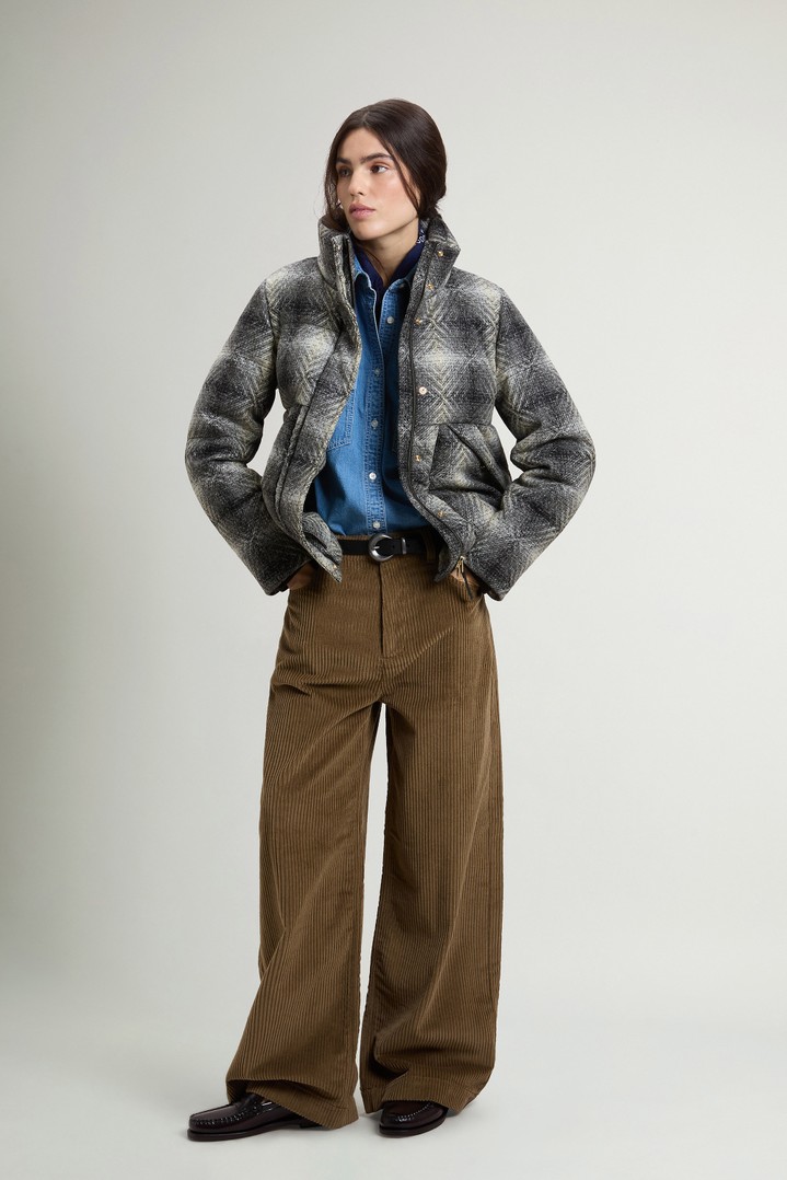 AZTEC WOOL PUFFER JACKET Bianco photo 2 | Woolrich