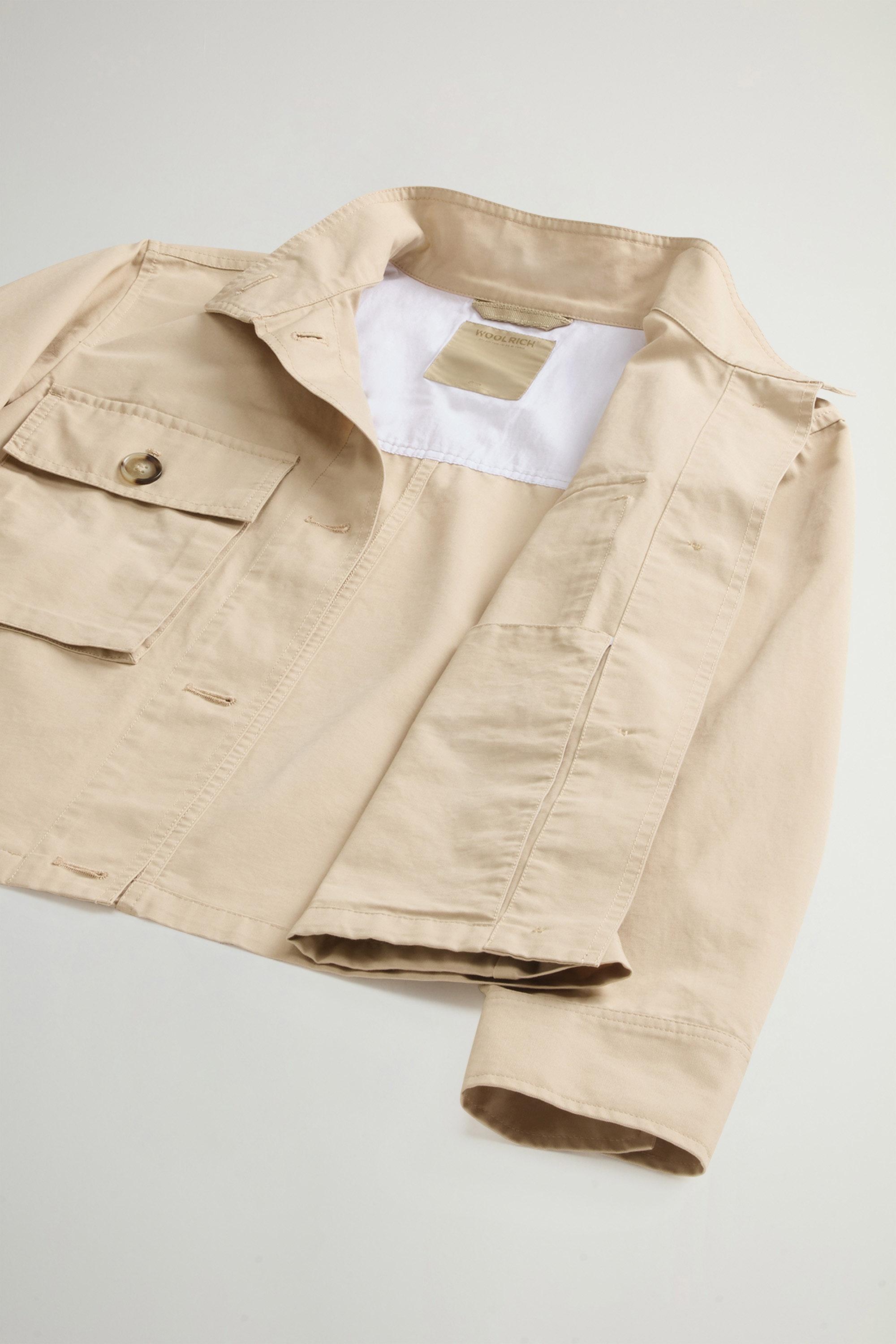 CANVAS FIELD OVERSHIRT Beige photo 8 | Woolrich