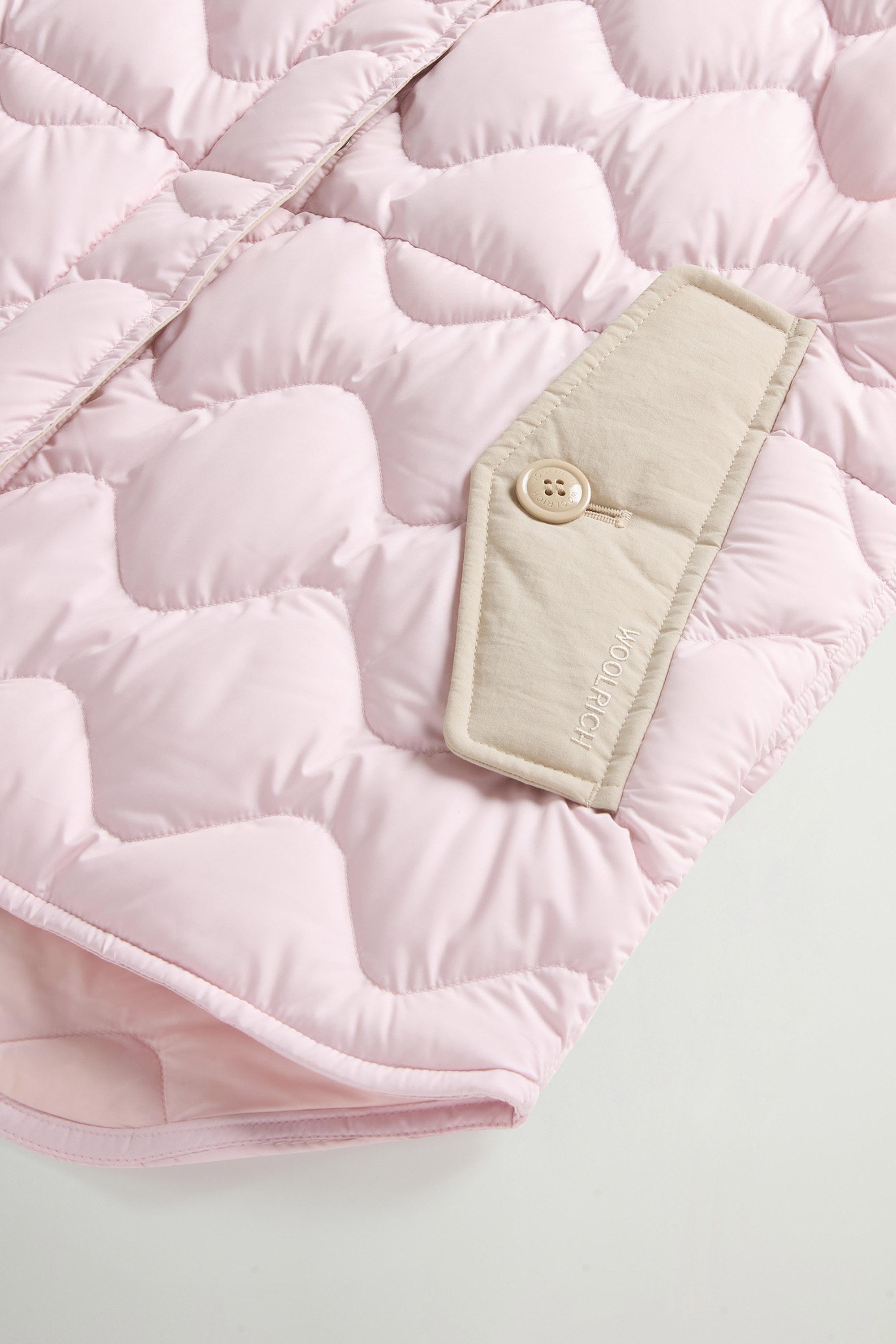 Quilted Microfiber Heritage Vest Pink photo 7 | Woolrich