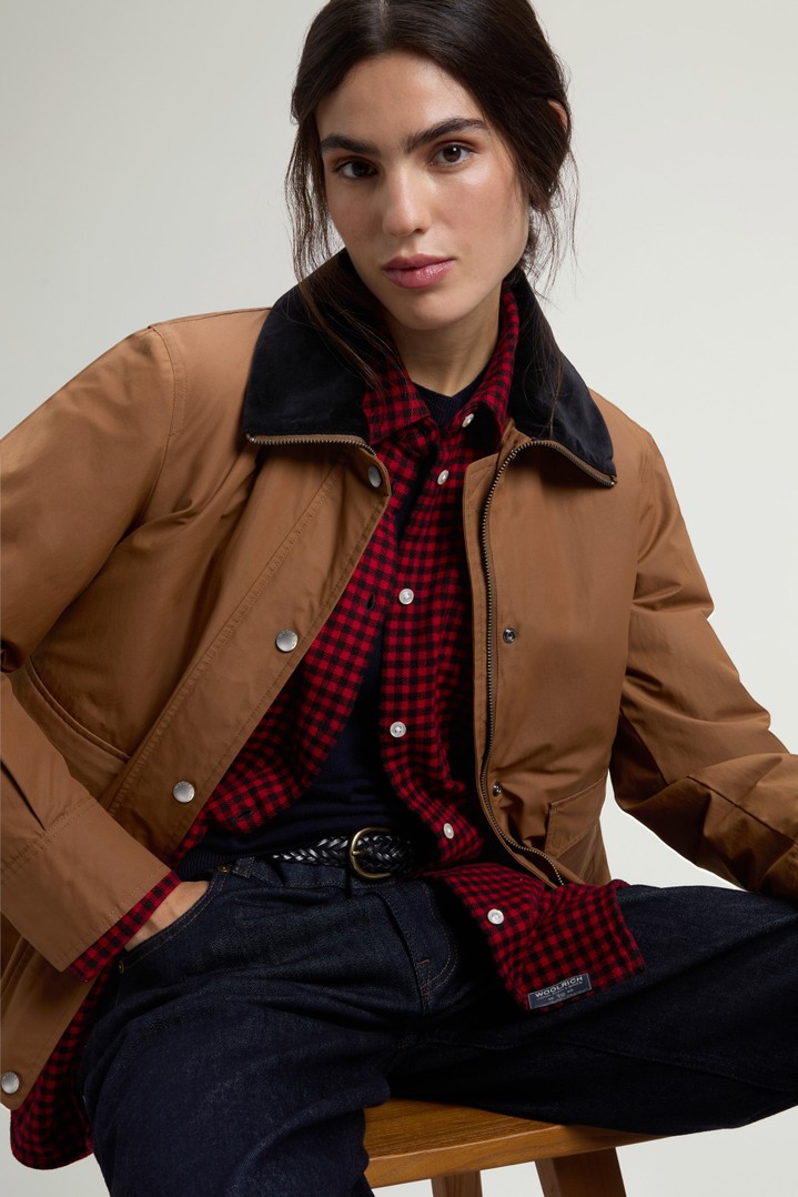 WAXED JACKET Braun photo 5 | Woolrich