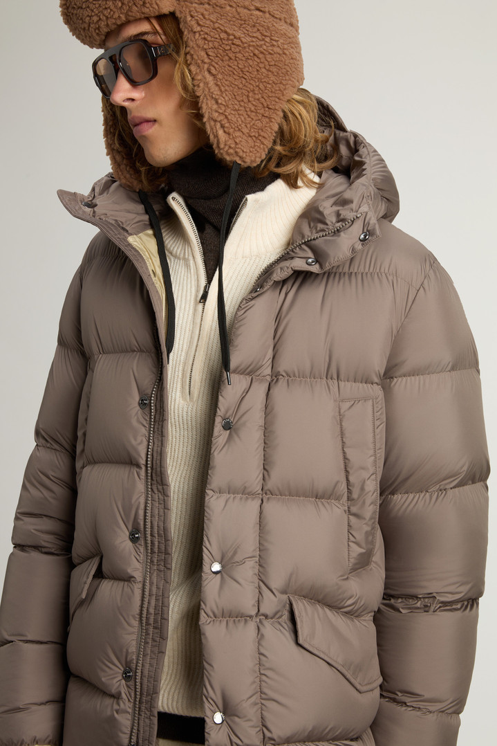 Cloud Parka in Microfiber Brown photo 4 | Woolrich