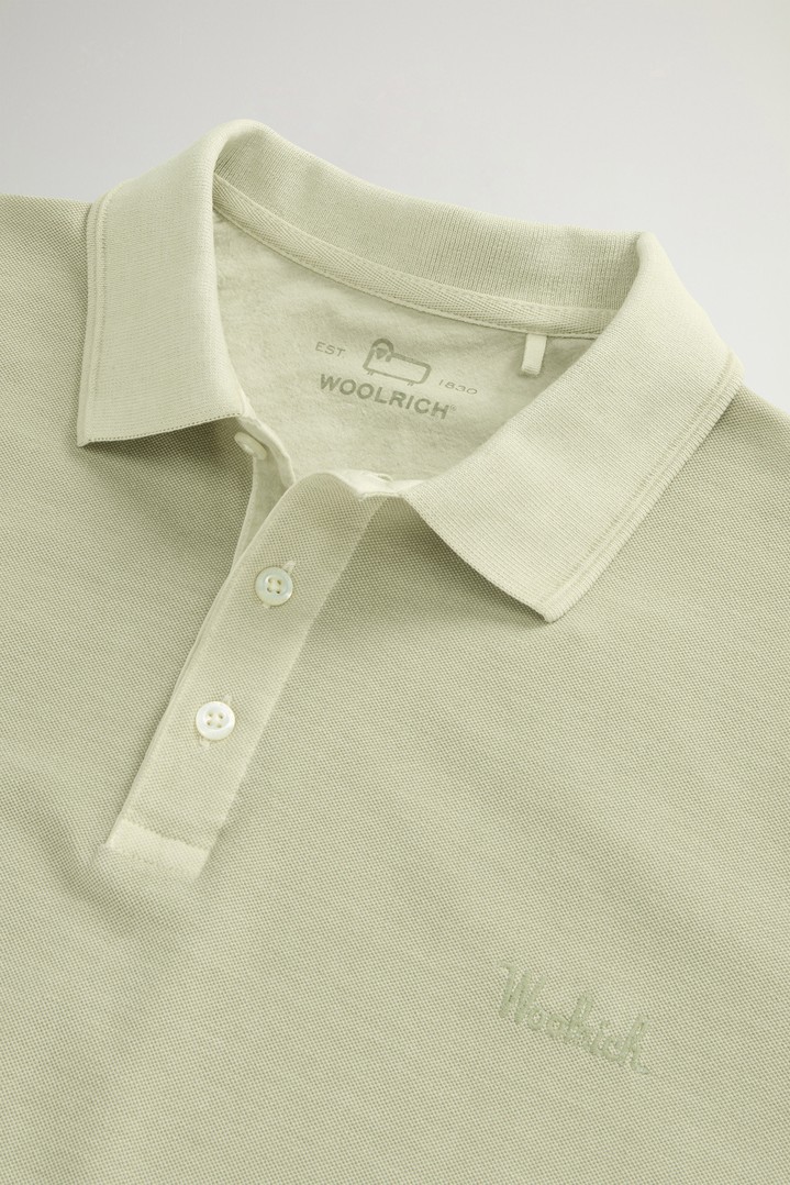 Mackinack Polo teint en pièce en sergé de coton stretch Beige photo 6 | Woolrich