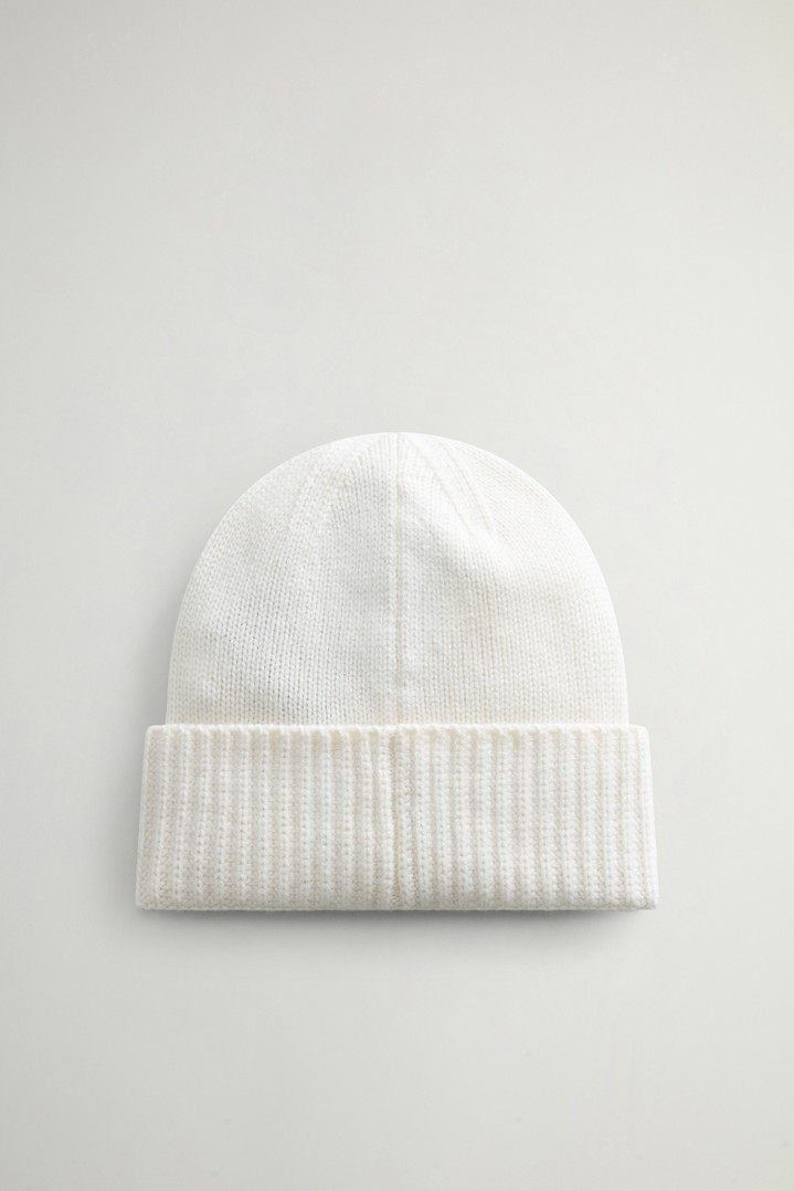Bonnet en pur cachemire Blanc photo 2 | Woolrich
