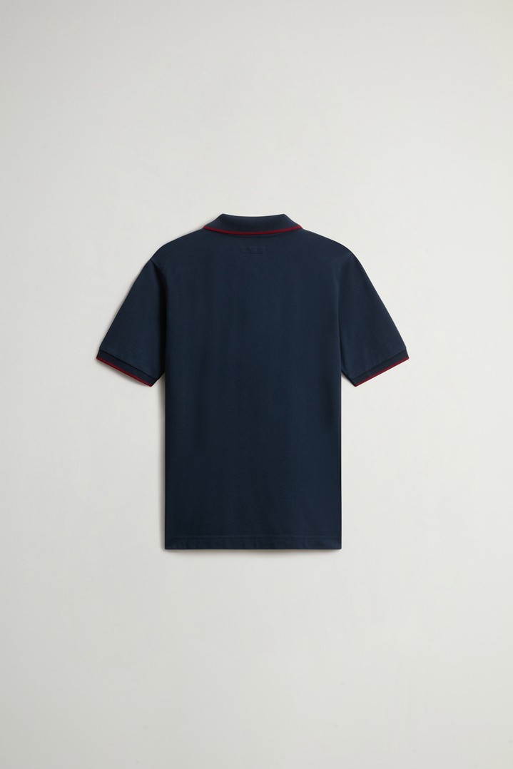 MONTEREY POLO Blue photo 2 | Woolrich