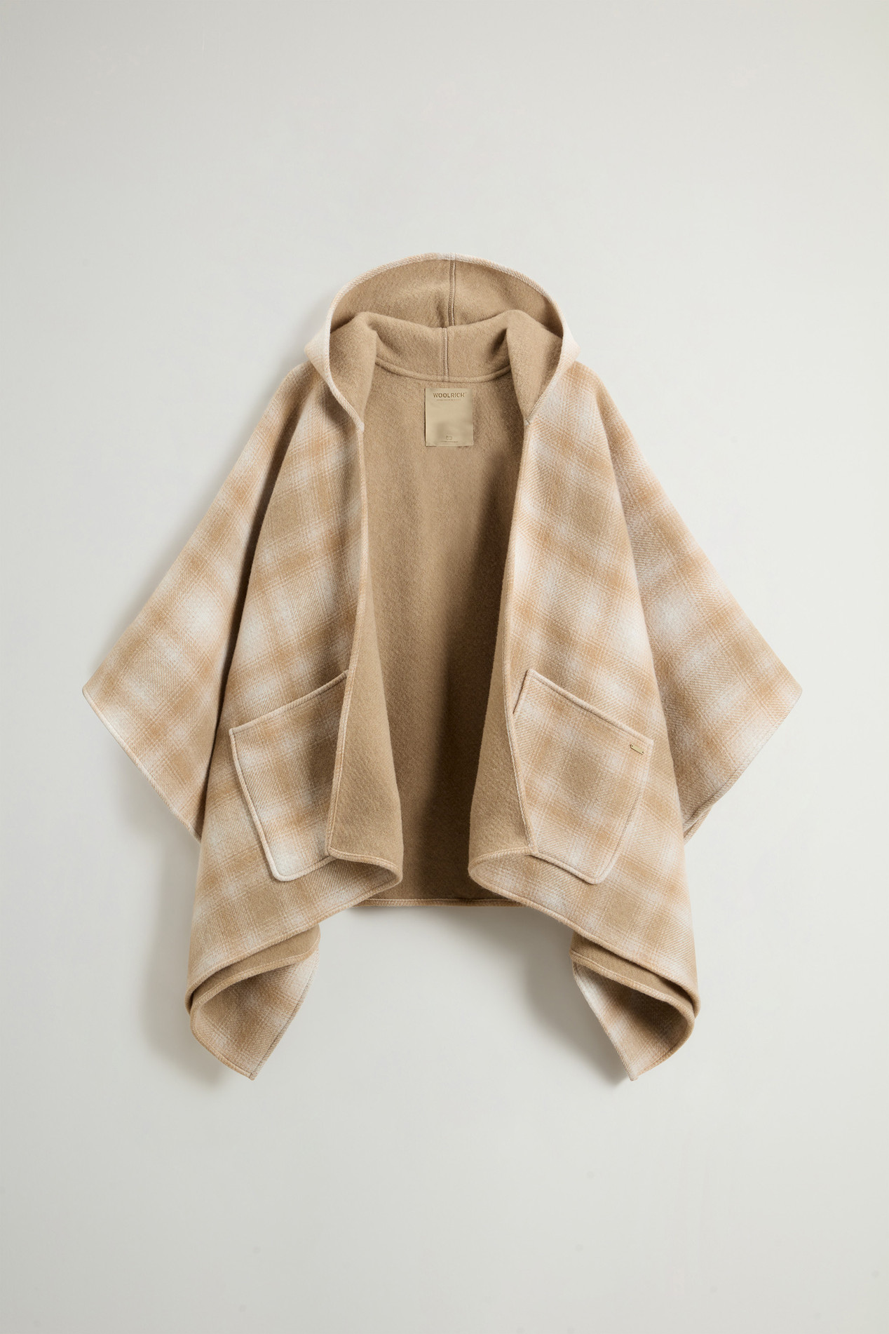 HOMBRE WOOL BLEND CAPE Beige photo 1 | Woolrich