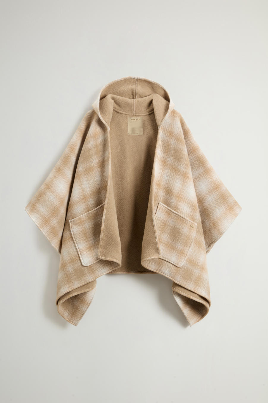 HOMBRE WOOL BLEND CAPE Beige photo 1 | Woolrich