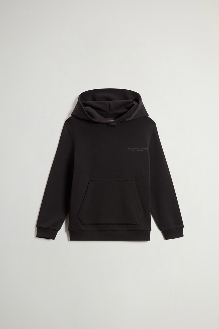 GRAPHIC LEGACY HOODIE Black photo 1 | Woolrich