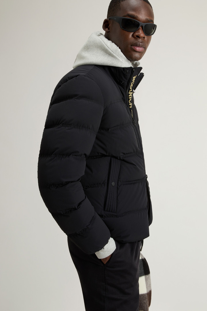 MATT STRETCH PUFFER JACKET Black photo 4 | Woolrich