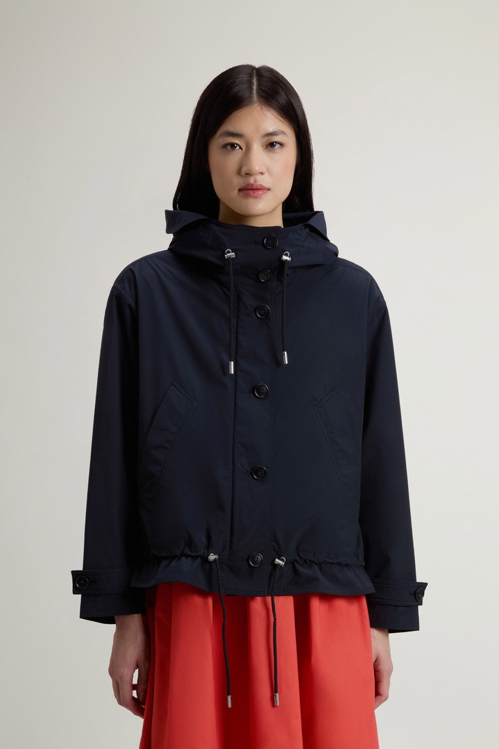 Parka corto in Urban Touch Blu photo 1 | Woolrich