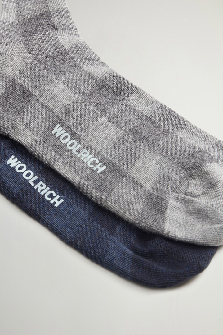 Socken aus Baumwollmischung Blau photo 6 | Woolrich