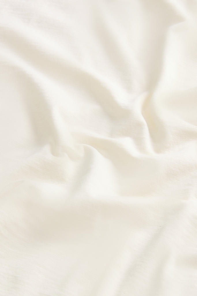 T-Shirt in Pure Cotton Slub Fabric White photo 4 | Woolrich