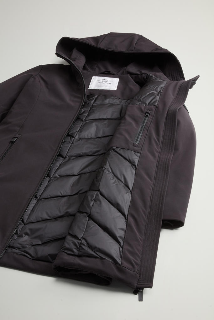 Firth Parka in Tech Softshell Black photo 5 | Woolrich