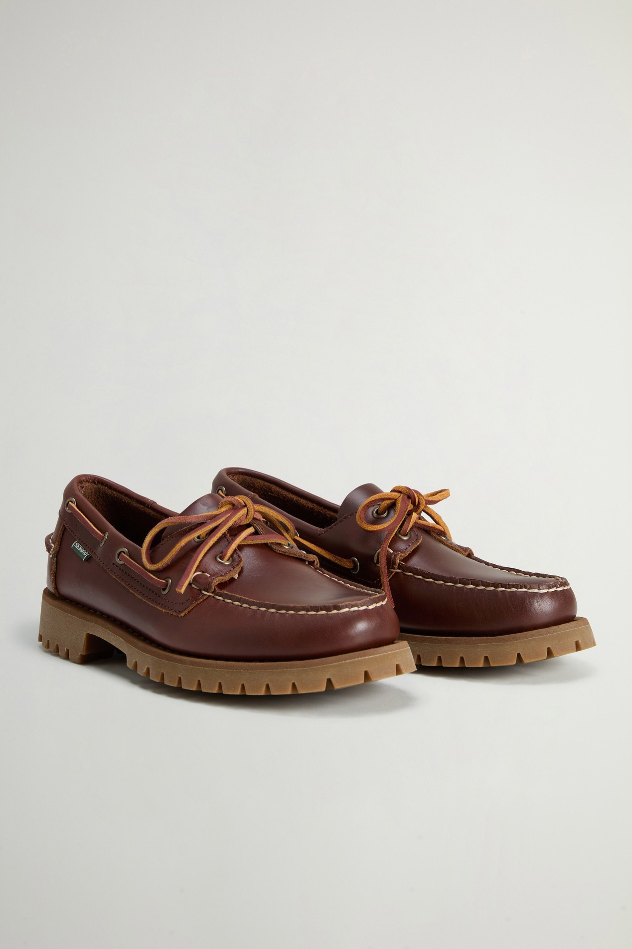 Ranger Mokassins Sebago x Woolrich aus Veloursleder Braun photo 2 | Woolrich