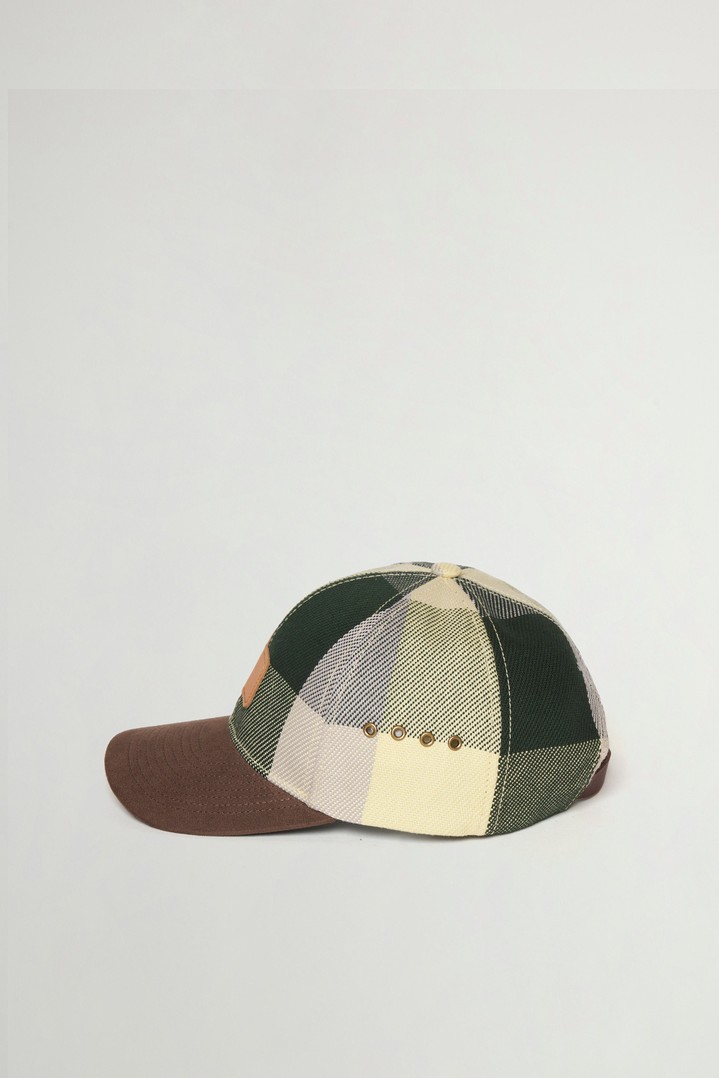 BUFFALO CHECK FIELD CAP Yellow photo 2 | Woolrich