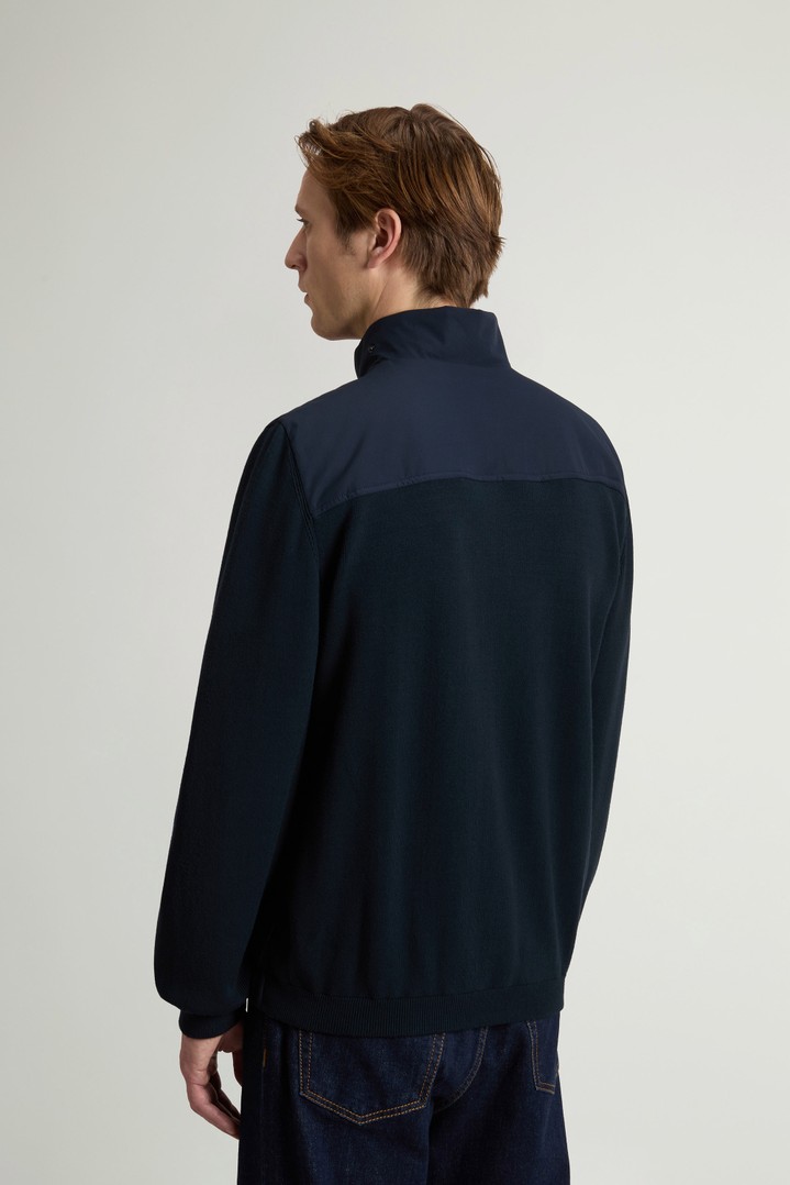 TWO LAYERS HYBRID Blue photo 3 | Woolrich