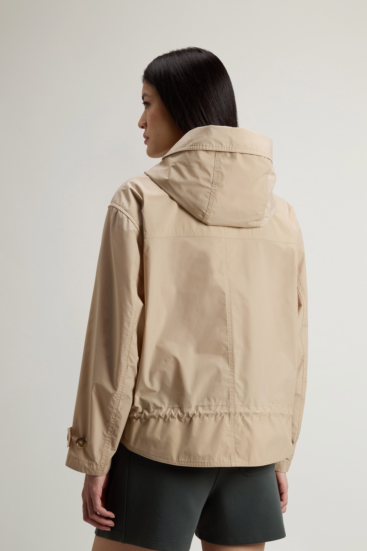 Short Urban Touch Parka Beige photo 3 | Woolrich
