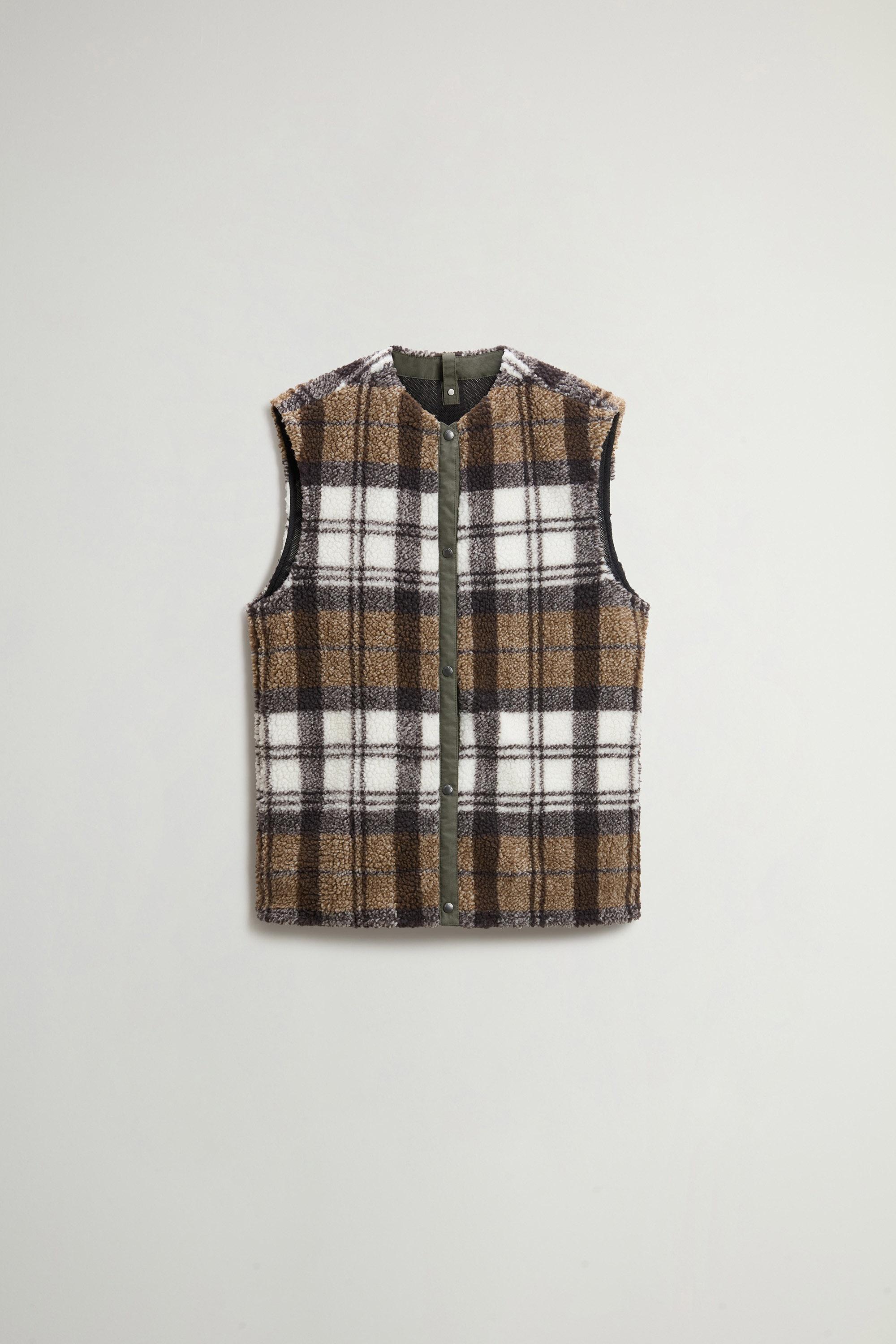 3-in-1-Mantel aus gewachster Wollmischung Grün photo 6 | Woolrich