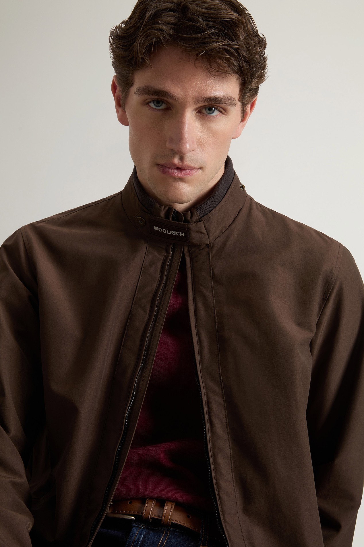SPRING LEWIS BOMBER Brown photo 4 | Woolrich