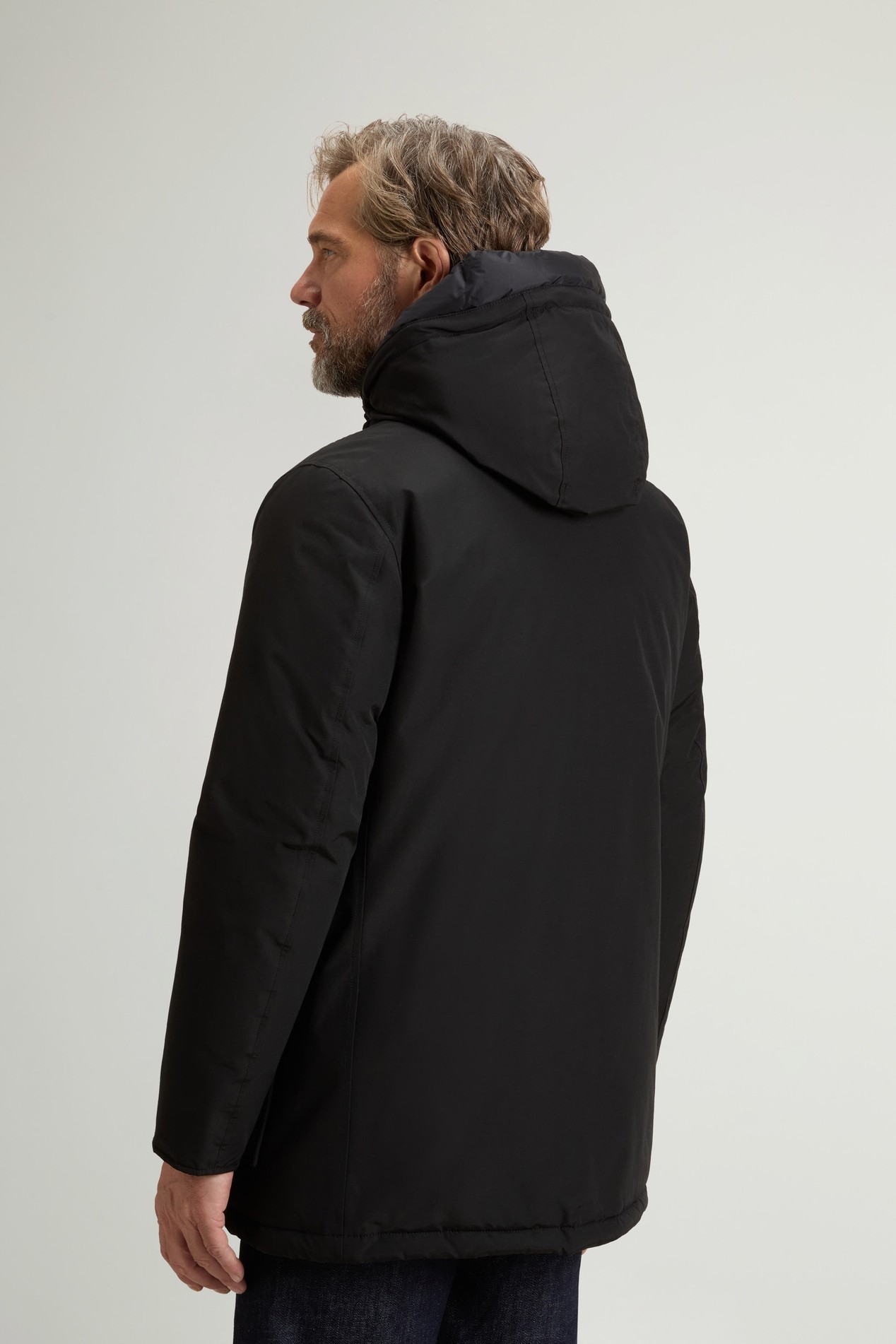 Arctic Parka en Ramar Cloth Noir photo 3 | Woolrich