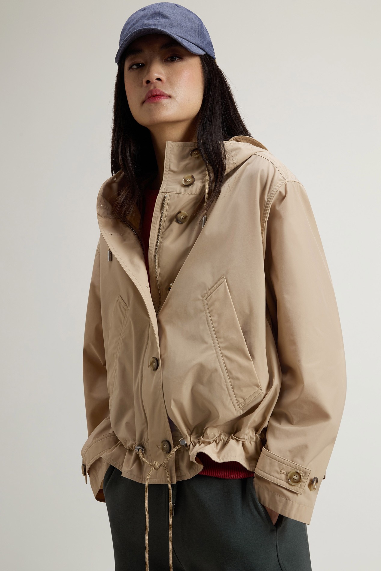 Short Urban Touch Parka Beige photo 4 | Woolrich