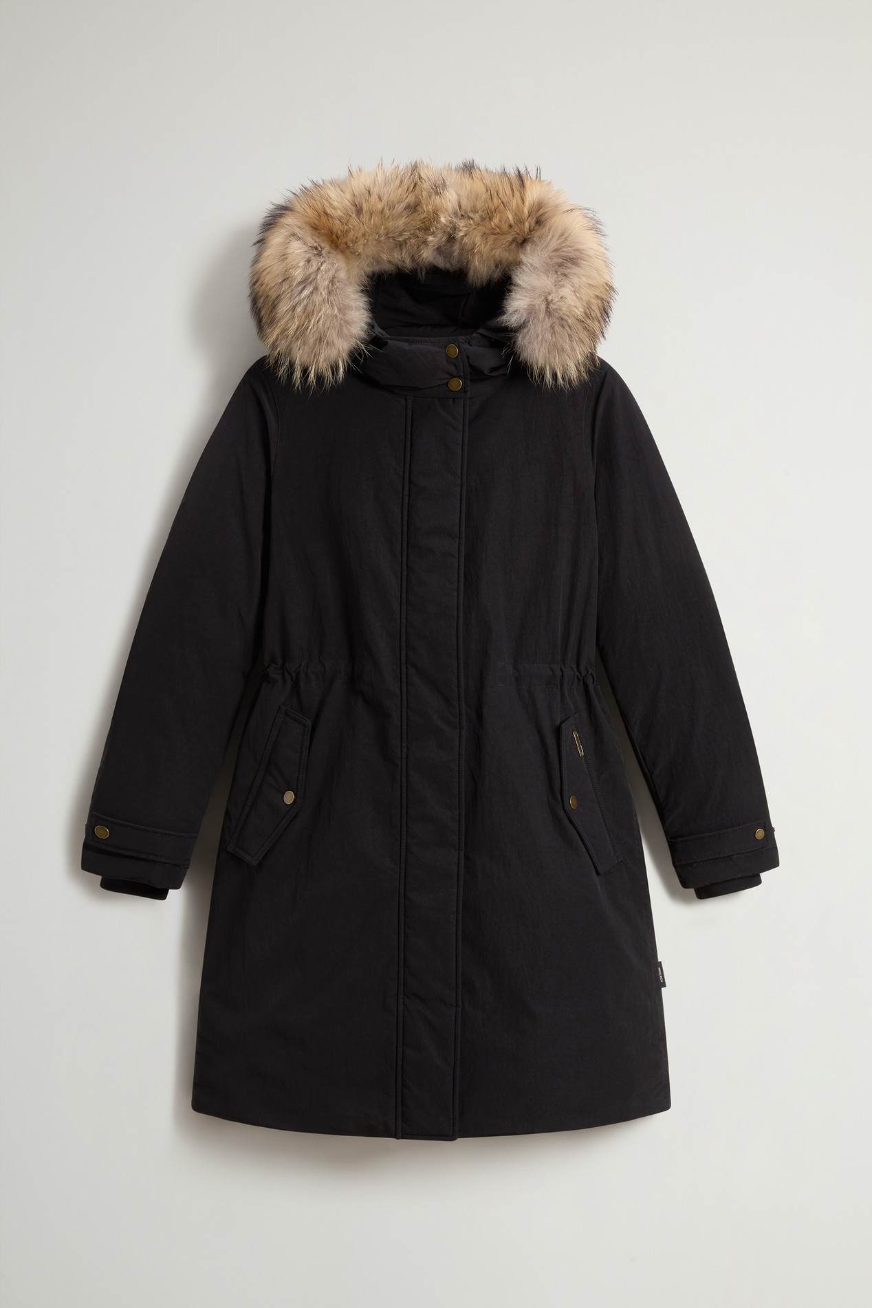 GRACE FUR PARKA Black photo 5 | Woolrich