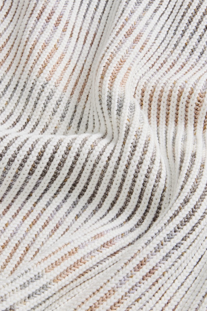 COTTON VISCOSE POLO White photo 6 | Woolrich