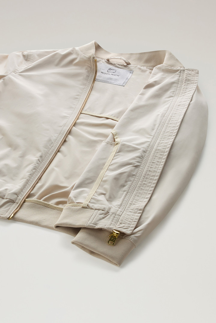 Charlotte Bomber in Urban Touch Beige photo 5 | Woolrich