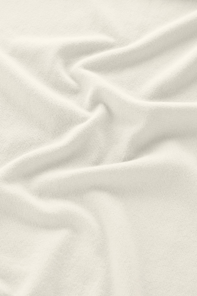 Pure Cotton Crewneck Sweater White photo 4 | Woolrich