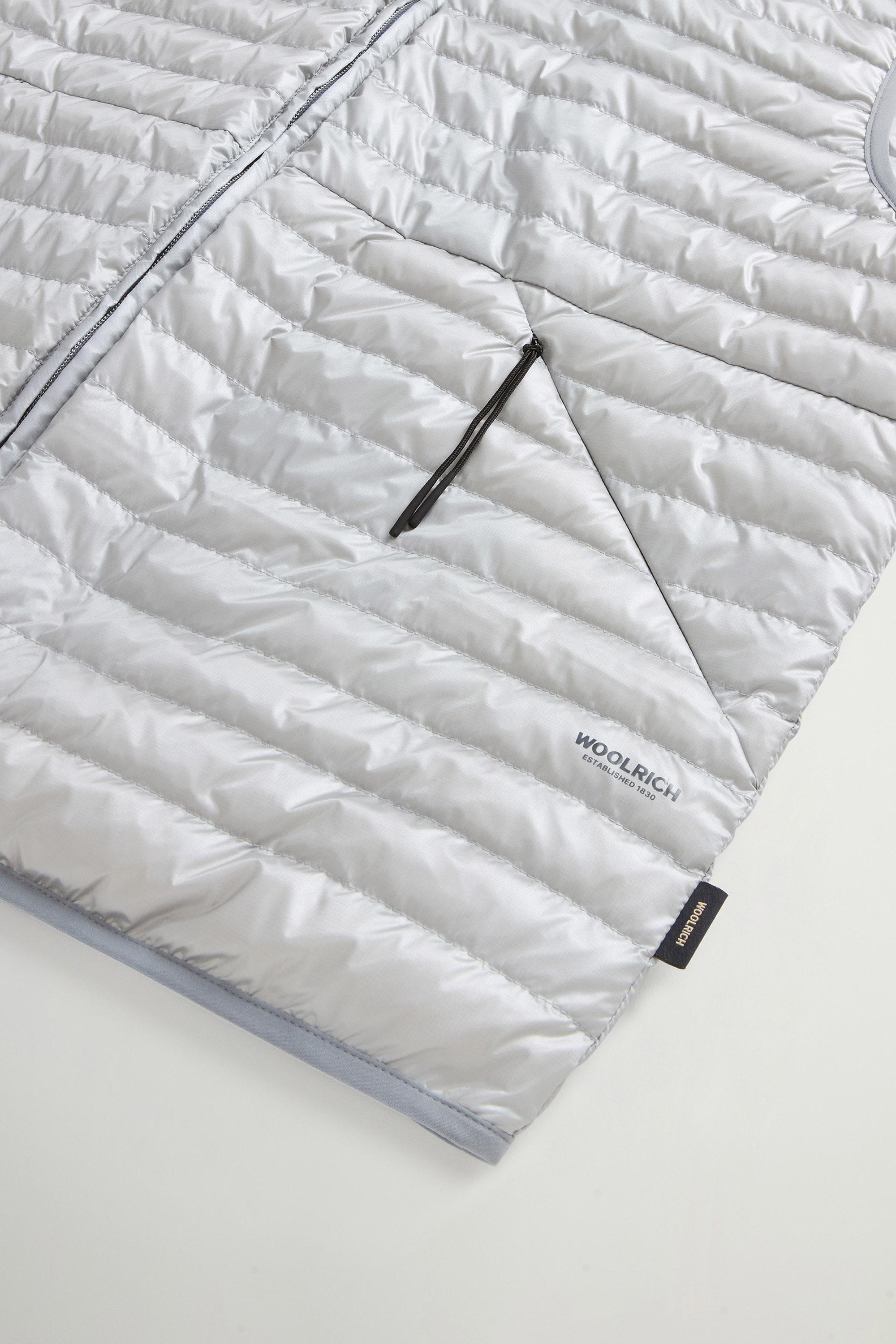 Allen Padded Vest in Ripstop Nylon Gray photo 7 | Woolrich