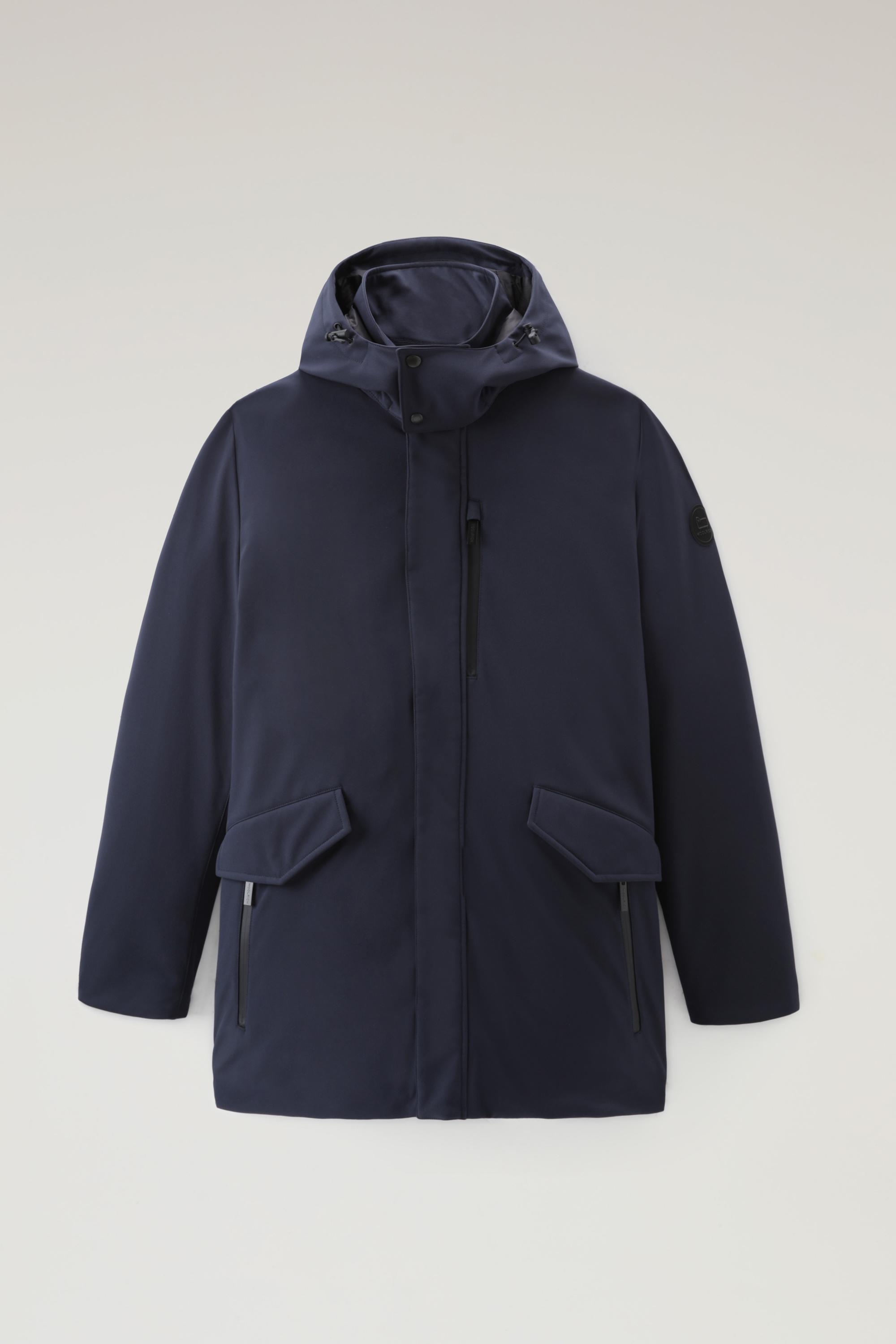 Barrow Mac Softshell Coat Blue photo 1 | Woolrich