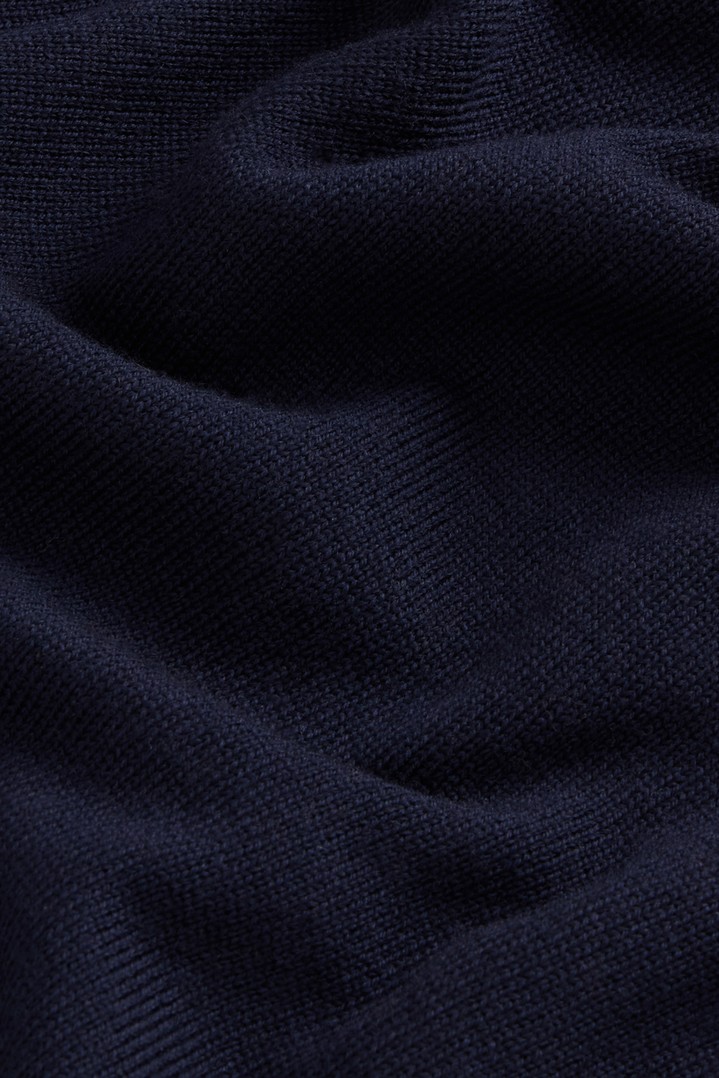 Cardigan in Pure Merino Virgin Wool Blue photo 2 | Woolrich