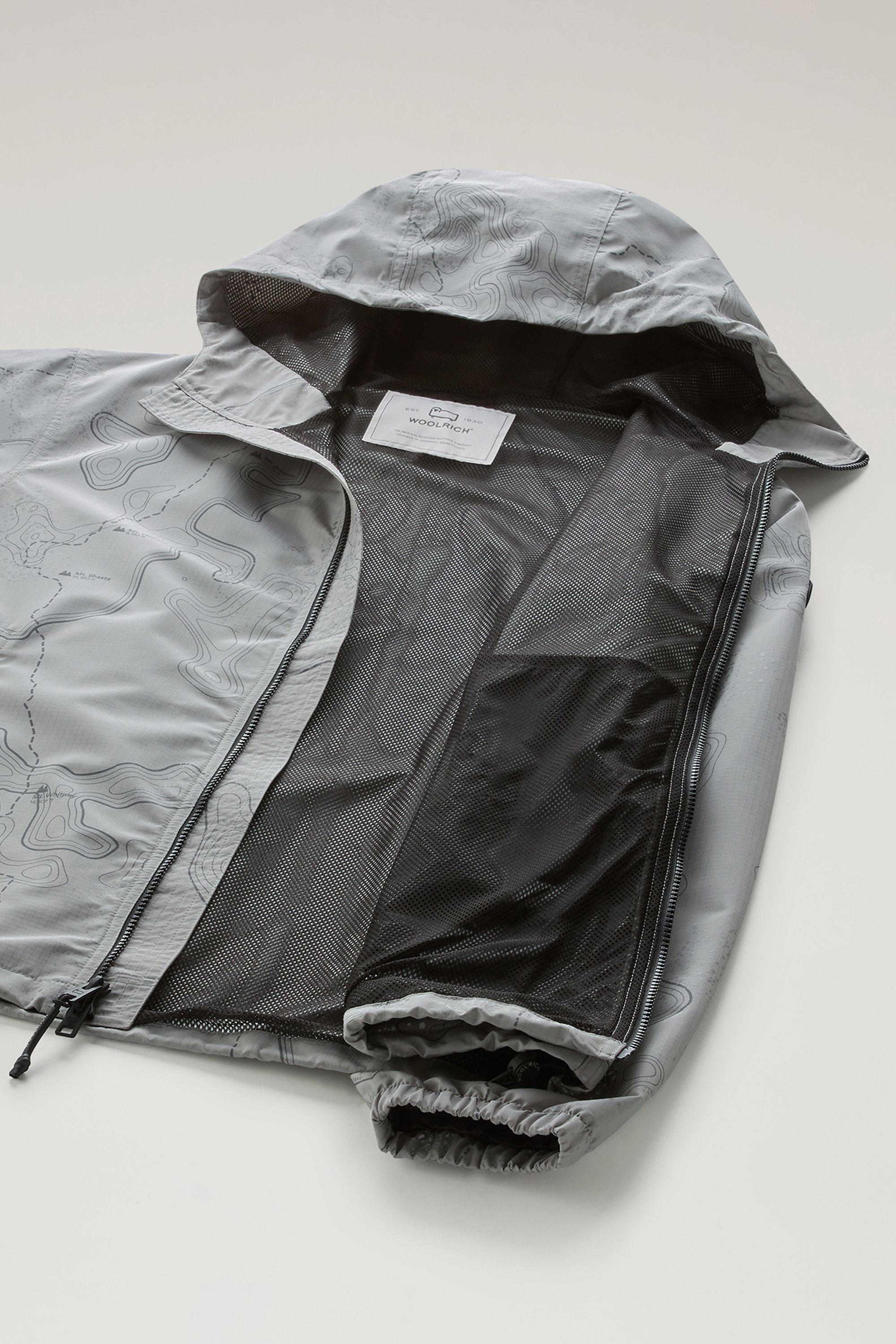 Reflective Jacket in Ripstop Fabric Gray photo 5 | Woolrich