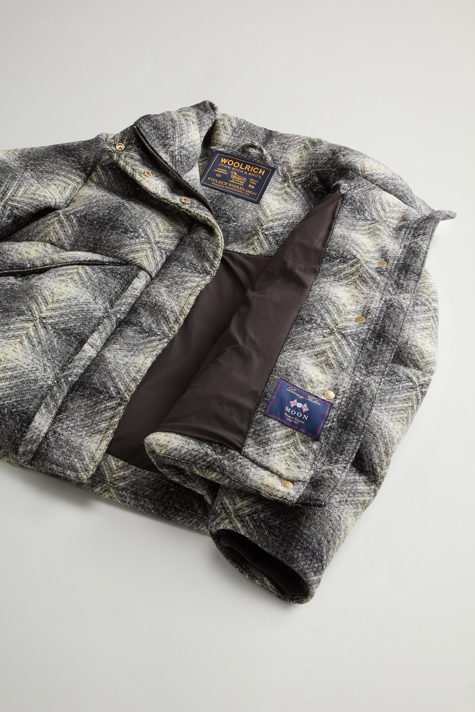 AZTEC WOOL PUFFER JACKET Bianco photo 8 | Woolrich